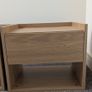 Set of 2 floating bedside lockers Image 3