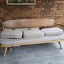 Ercol studio couch and 2 chairs Image 2