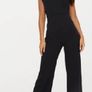 Jumpsuit, black, one shoulder Image 3