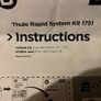 Premium Thule SquareBar Evo  Roof Rack Set - Rapid System 754 | Kit 1751 | Full Box Image 2
