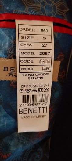 Boys Bennetti Navy suit