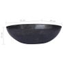 Sink Black 53x40x15 cm Marble Image 7