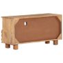 TV Cabinet 90x30x45 cm Solid Mango Wood Image 5