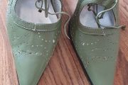 Leather wedge