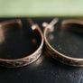 Half hoops 9ct Yellow Gold Stud earrings 3,2g Image 9