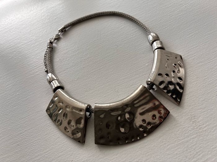 Fabulous Metallic Panel Statement Piece - Jewellery