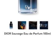 DIOR Sauvage 100ml  parfum for him