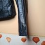 Womens Calla Lily black leather jacket Size Small Image 6