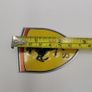 Ferrari Wing Decal Badges - Aluminum - self adhesive back Image 4