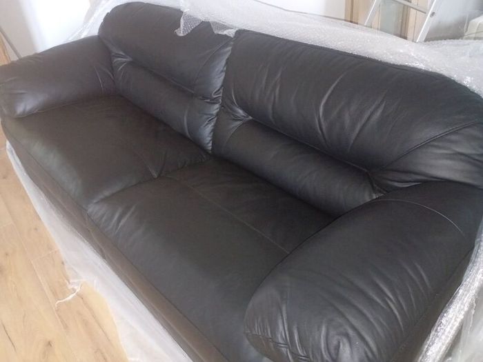 Leather sofa