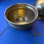 2 vintage brass planters Image 5