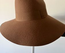 Wide Brim 100% Wool Hat