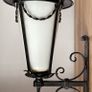 French wrought iron milk shade Paris light Image 2