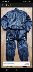 alpinestars two piece leathers