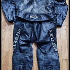 alpinestars two piece leathers