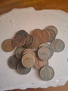26 irish half pennys