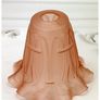 Antique Art Nouveau Pink Frosted Glass Lamp Shade: Replacement Lighting Image 2