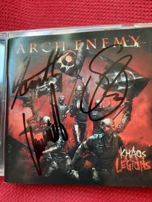 ARCH ENEMY: Khaos Legions - CD  (Autographed!)