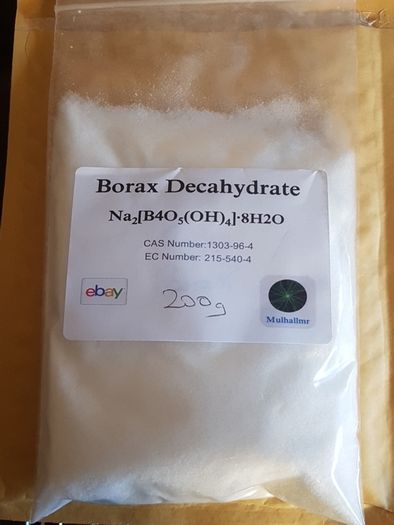 Borax Powder - 200g - Free Postage