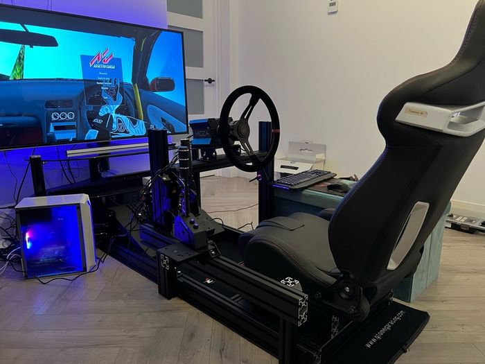 Moza R12 FULL Sim Racing Setup + Gaming PC | 3 Wheels | Drift & Formula Ready