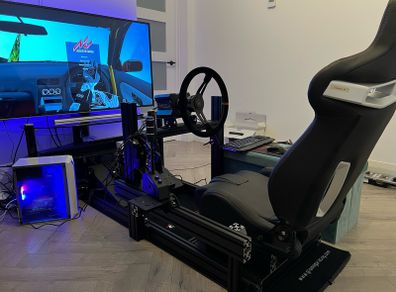 Moza R12 FULL Sim Racing Setup + Gaming PC | 3 Wheels | Drift & Formula Ready