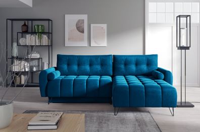 Corner Sofa Bed Manhattan. Luxury design , smart  premium fabrics . Quick FREE delivery