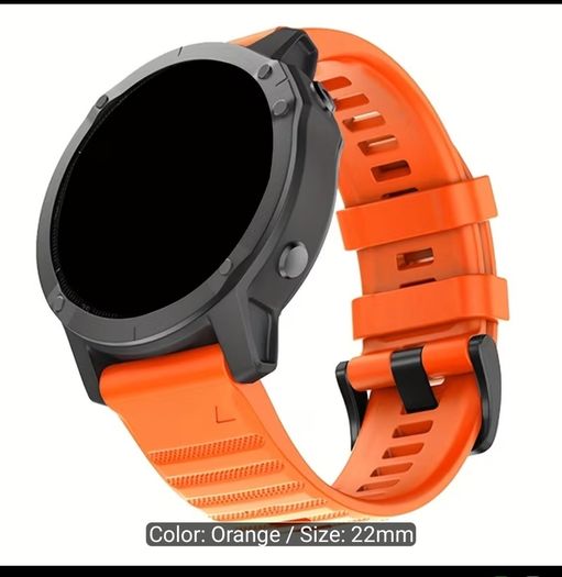 Garmin 22mm Quickfit strap, suits Fenix 7, 6, 5, Epix gen2 and many others