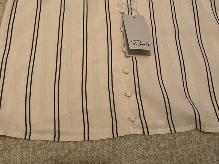 Rails Aubry striped string top