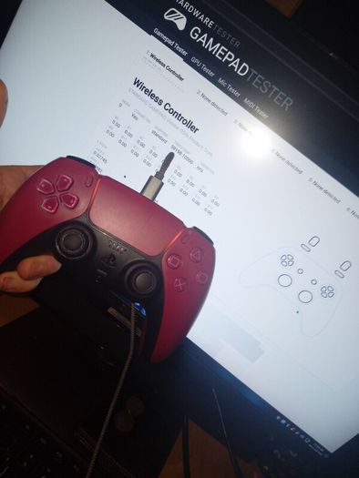 Red and white dual pulse controllers  read