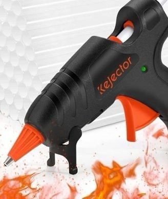 FREE SHIPPING  Hot Glue Gun, Fireproof Mini Hot Glue Gun kit with 60pcs Glue Gun Sticks, Fast Heating Small Glue Gun, Anti-Drip Glue Gun for Kids DIY School