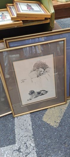 2 Dog Prints Louis Wain
