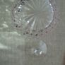 Cut glass lidded jar,Glass jar, Storage,Home decor,Gift Image 4