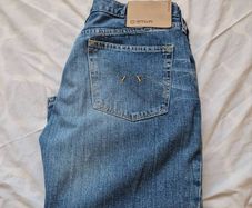 G star raw 3301 low hip flare Size 31/34 zip fly in excellent condition