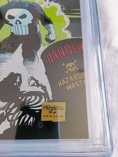 The Punisher  Issue 6 CBCS / CGC 9.6 Certified Graded Comic Framed  DC Marvel