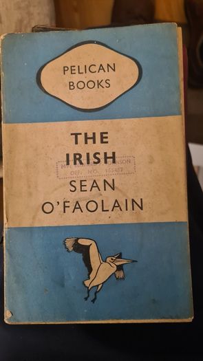 The Irish. By Sean O Faolain. Paperback In Fair Condition.