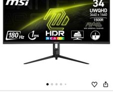 MSI 34 inch ultrawide monitor
