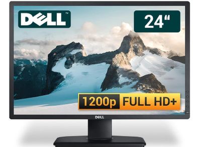 Dell UltraSharp U2412MB 24 inch Full HD+ Screen TFT Monitor 1920x1200/ Used