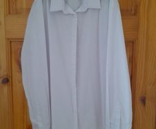 girls white blouse 15-16 years