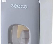 Automatic Toothpaste Dispenser,Waterproof & Easy to Clean Wall-Mounted Toothpaste Holder,Black Automatic Toothpaste Dispenser Bathroom Accessories for Kids,Adults