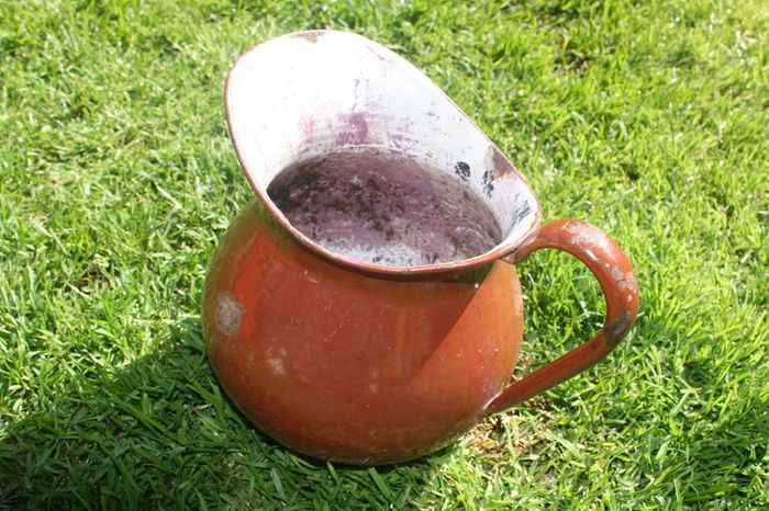 Vintage flower pot