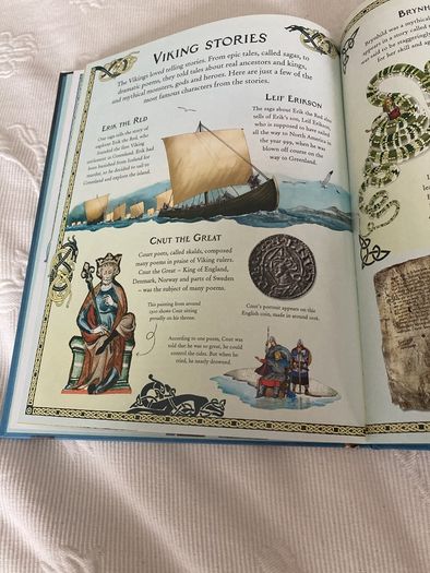 Usborne "The story of the Vikings" picture book