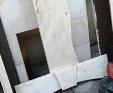Marbel fireplace