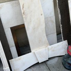Marbel fireplace