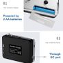 NEW SALE | Portable Cassette Player/Cassette to MP3 Converter Capture Cassette Tape to MP3/CD Audio via USB Image 4