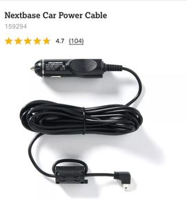 Nextbase Dash Cam Car Power Cable
