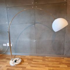 Chrome Arched Floor Lamp