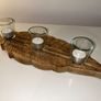 Wooden Candle Holder. Image 2