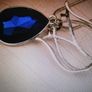 Silver/Crystal Pendant Image 4