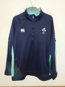 ireland rugby halfzip