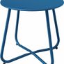 Side Table, Coffee Table, Lightweight, Weather Resistant, Beside Table for Living Room, Hallway, Bedroom, Garden, Terrace, Balcony (MULTIPLE COLOURS) Image 7